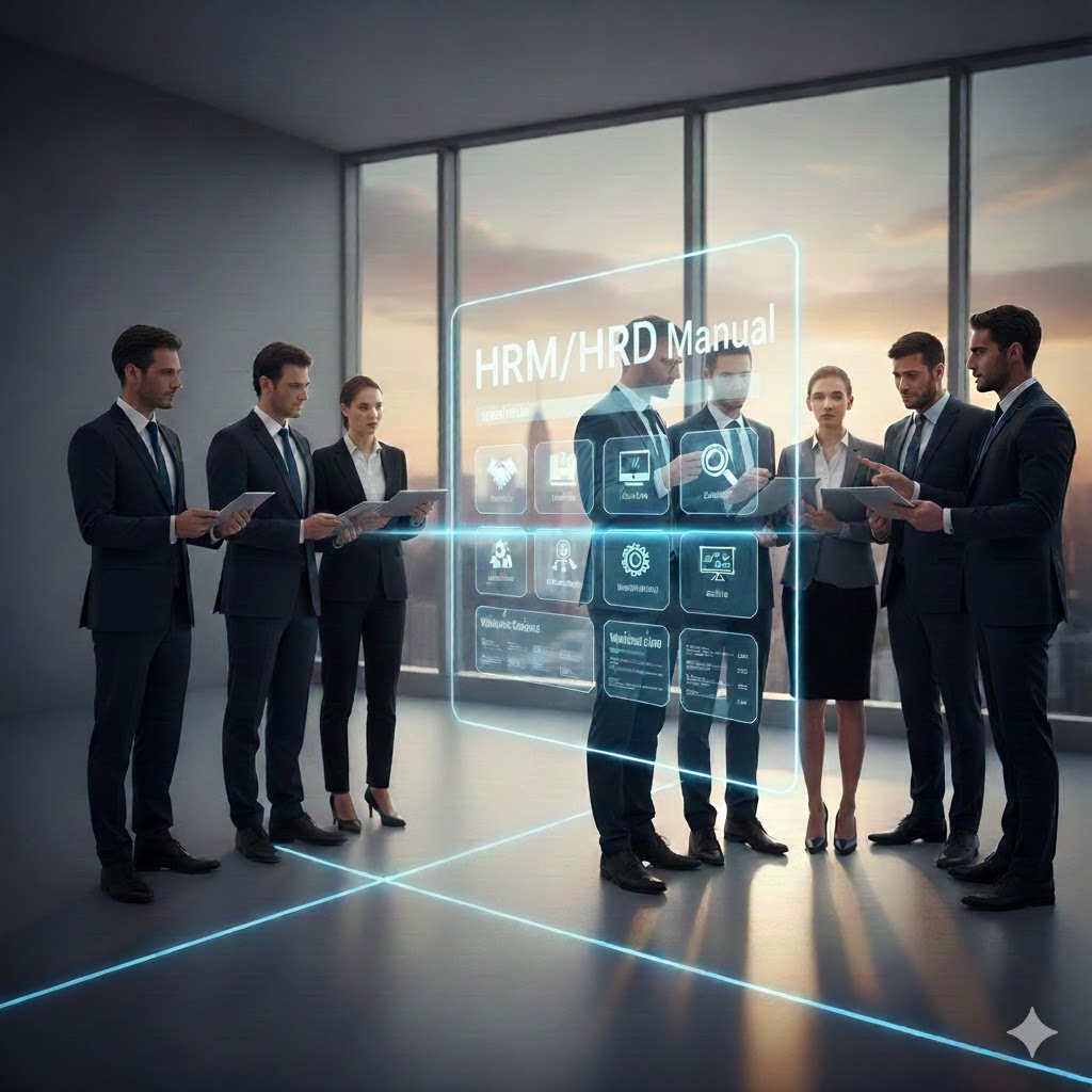 คู่มือโครงสร้างงาน HRM / HRD ครบทุกหัวข้อ